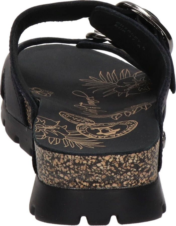Panama Jack Dames Slippers Shirley B1 Zwart