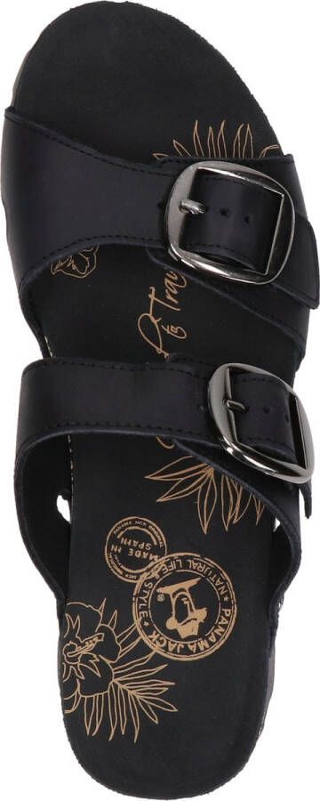 Panama Jack Dames Slippers Shirley B1 Zwart