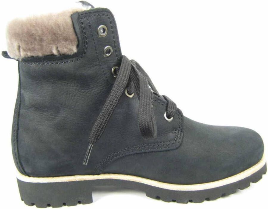 Panama Jack Dames Veterschoenen Panama Igloo B21 Nobock Negro Black Zwart