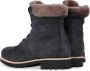 Panama Jack Dames Veterschoenen Panama Igloo B21 Nobock Negro Black Zwart - Thumbnail 4