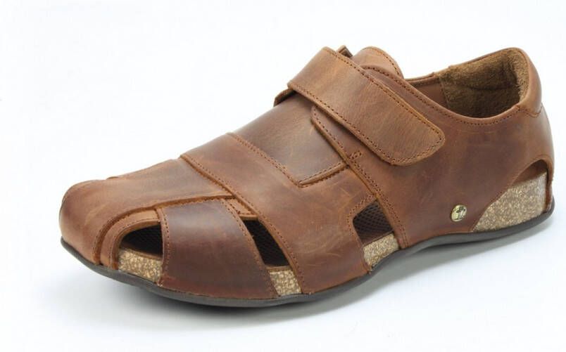 Panama Jack Fletcher Sandalen cognac Leer Heren