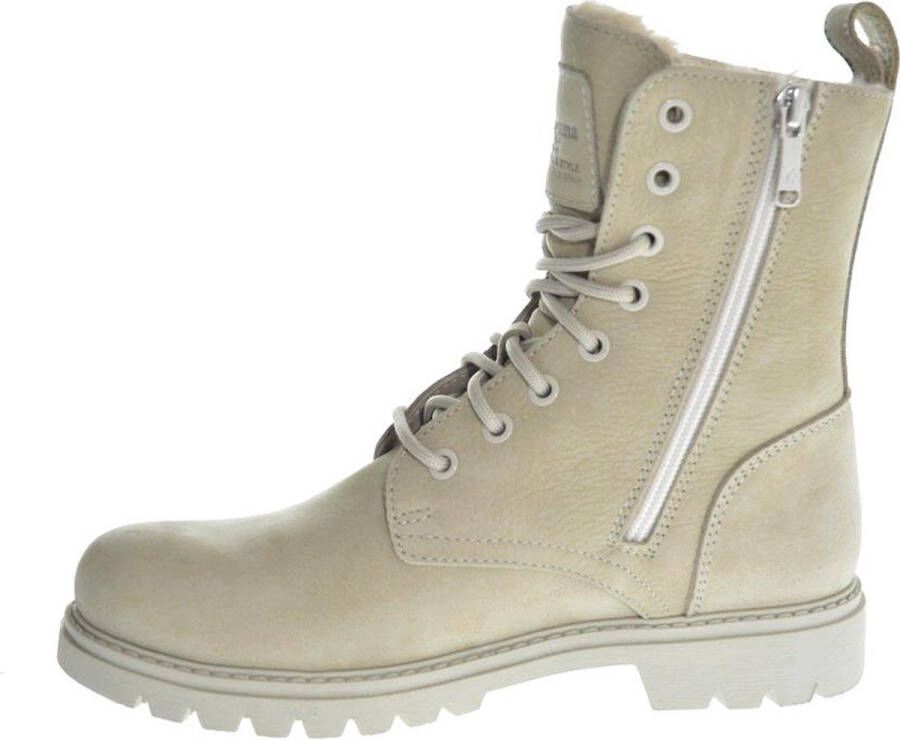 Panama Jack FRISIA B8 Volwassenen VeterlaarzenHalf hoge schoenen Kleur Wit beige - Foto 7