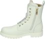 Panama Jack FRISIA IGLOO B1 Volwassenen VeterlaarzenHoge sneakersDames veterschoenenHalf-hoge schoenen Wit beige - Thumbnail 2