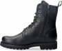Panama Jack FRISIA~IGLOO~B3~~~~~~~~~~~~~~~ Hoge sneakersVeterlaarzenDames veterschoenenDames sneakersHalf-hoge schoenen Zwart - Thumbnail 3