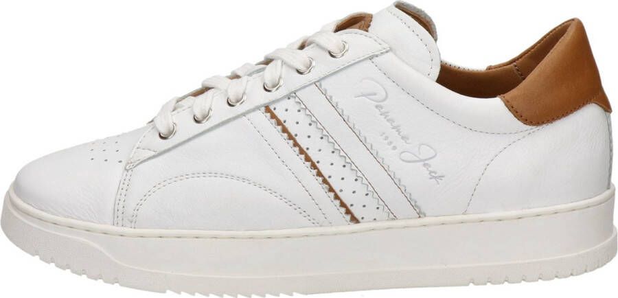 Panama Jack Game Sneakers wit Leer