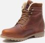 Panama Jack P03 AVIATOR C23 Volwassenen Heren sneakersVrije tijd half hoog Kleur Bruin - Thumbnail 11