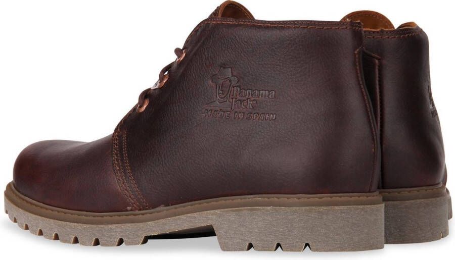 Panama Jack Heren Veterschoenen Bota Panama Donkerbruin