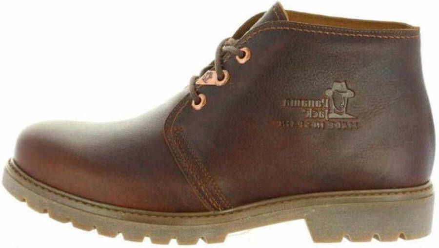 Panama Jack Heren Veterschoenen Panama C44 Napa Grass Castano Chestnut Bruin - Foto 6