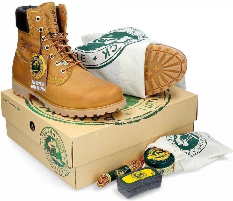 Panama Jack Heren Veterschoenen Panama 03 Napa Vintage Bruin