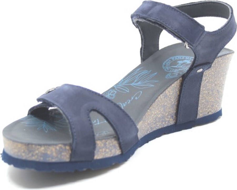 Panama Jack JULIA BASICS B10 Volwassenen Sandalen met hakDames Sandalen Blauw