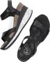 Panama Jack Nica Sport B1 sandalen met sleehak zwart - Thumbnail 13
