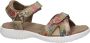 Panama Jack Tropische Platte Sandalen Brown Dames - Thumbnail 27