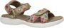Panama Jack Tropische Platte Sandalen Brown Dames - Thumbnail 35