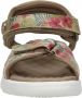 Panama Jack Tropische Platte Sandalen Brown Dames - Thumbnail 14