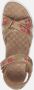 Panama Jack Tropische Platte Sandalen Brown Dames - Thumbnail 22