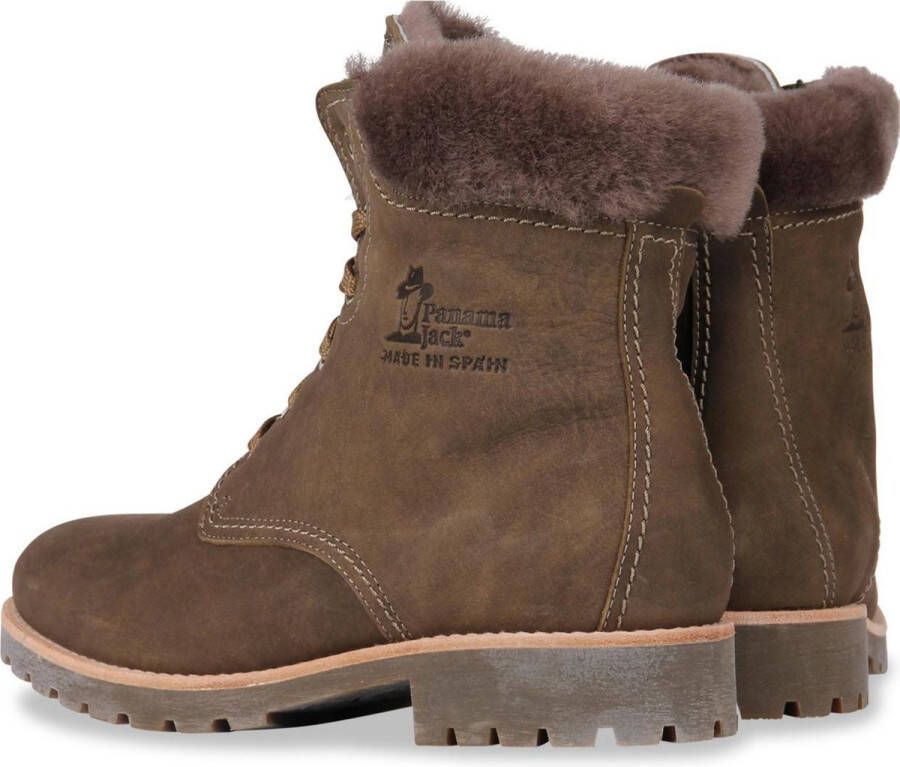 Panama Jack Panama 03 Veterboots Dames -Groen