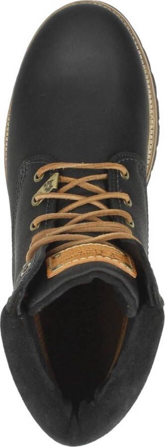 Panama Jack Panama 03 veterboots zwart Leer