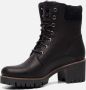 Panama Jack PHOEBE~B17~~~~~~~~~~~~~~~~~~~~ Hoge sneakersVeterlaarzenDames veterschoenenDames sneakersHalf-hoge schoenen Zwart - Thumbnail 11