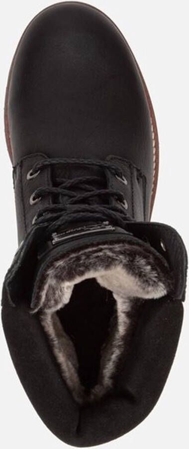 Panama Jack PHOEBE B17 VeterlaarzenHoge sneakersDames veterschoenenHalf-hoge schoenen Zwart