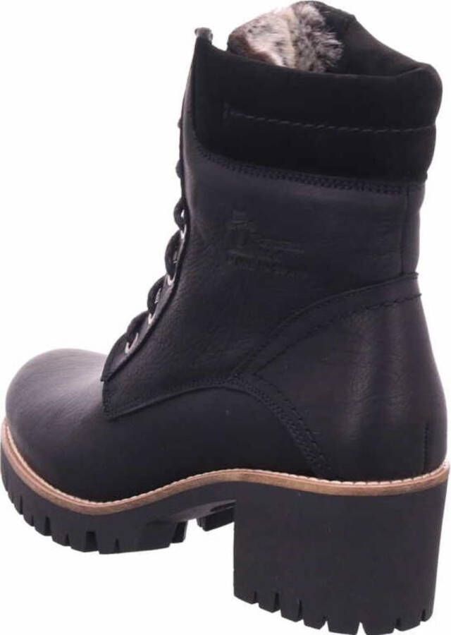 Panama Jack PHOEBE B17 VeterlaarzenHoge sneakersDames veterschoenenHalf-hoge schoenen Zwart