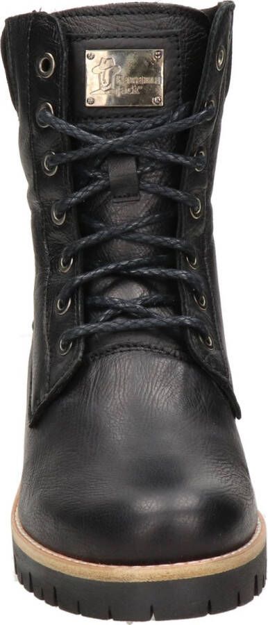 Panama Jack PHOEBE B17 VeterlaarzenHoge sneakersDames veterschoenenHalf-hoge schoenen Zwart