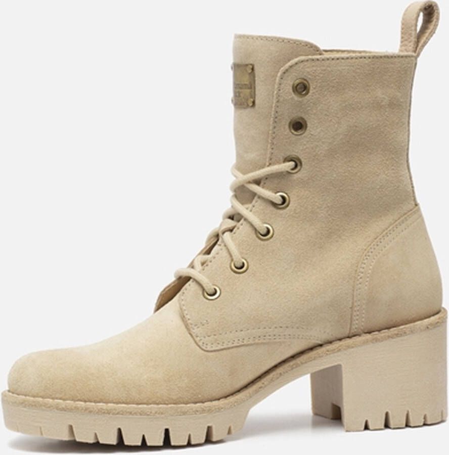 Panama Jack Veterboots Beige Suede 171403 Dames - Foto 9