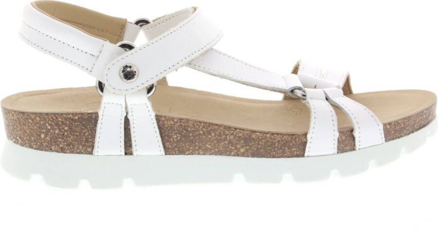 Panama Jack Sally Basics sandalen wit Dames