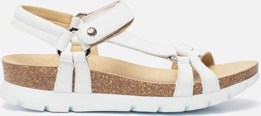 Panama Jack Sally Basics sandalen wit Dames