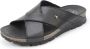 Panama Jack Salman C14 Slippers zwart Leer - Thumbnail 4