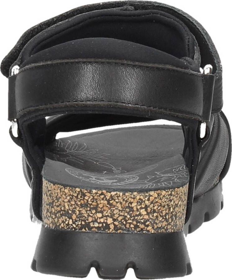 Panama Jack Zwarte Plateau Sandalen Serena Black Dames - Foto 7