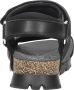 Panama Jack Zwarte Plateau Sandalen Serena Black Dames - Thumbnail 7