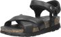 Panama Jack Serena B1 Sandalen zwart Leer Dames - Thumbnail 8