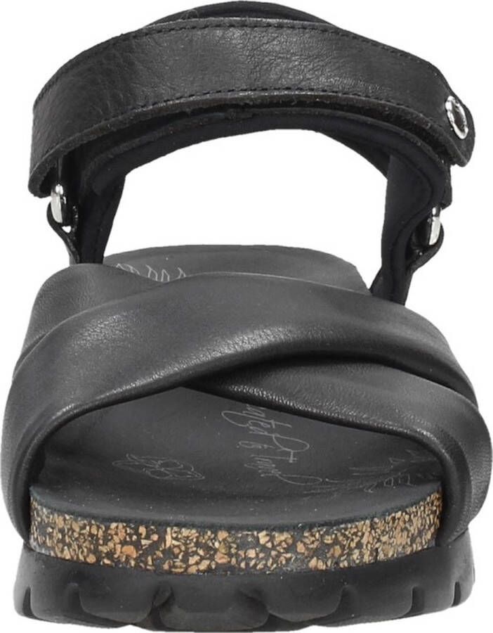Panama Jack Zwarte Plateau Sandalen Serena Black Dames - Foto 10