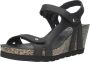 Panama Jack Sandaal Varel B1 Napa Grass Black Zwart - Thumbnail 7