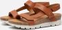 Panama Jack Selma B7 Sandalen cognac Leer Dames - Thumbnail 5