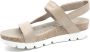 Panama Jack SELMA B9 Taupe kleurige dames sandalen - Thumbnail 4