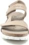 Panama Jack SELMA B9 Taupe kleurige dames sandalen - Thumbnail 5
