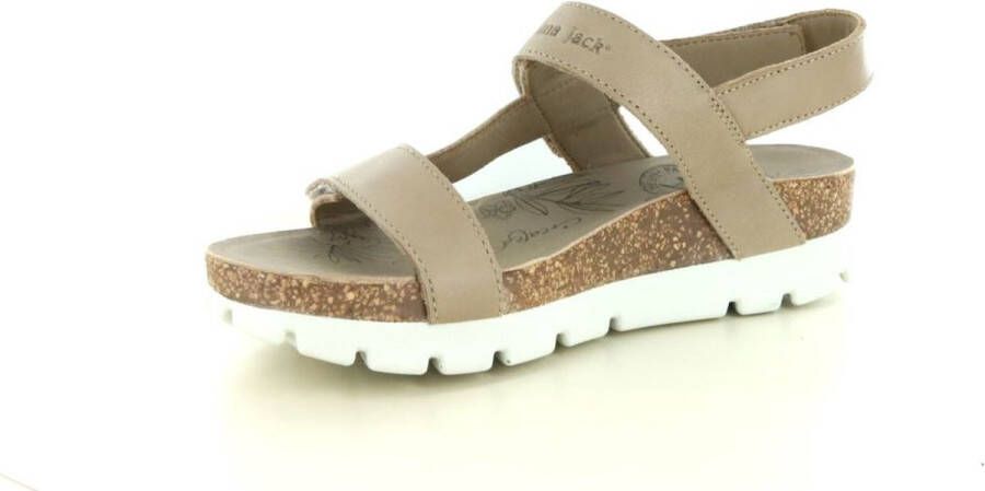 Panama Jack SELMA B9 Taupe kleurige dames sandalen