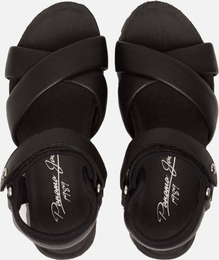 Panama Jack Serena B1 Sandalen zwart Leer Dames