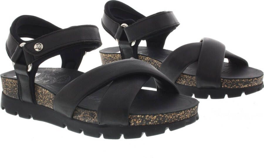 Panama Jack Serena B1 Sandalen zwart Leer Dames