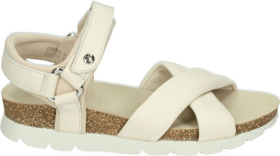 Panama Jack SERENA B3 Volwassenen Platte sandalen Wit beige