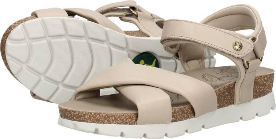 Panama Jack Serena Sandalen Plat taupe