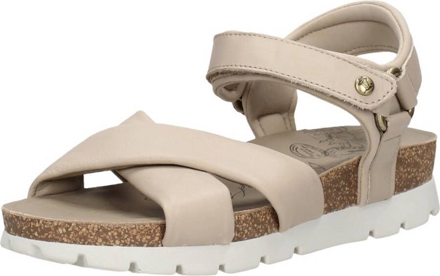 Panama Jack Serena Sandalen Plat taupe