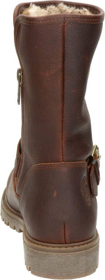 PANAMA JACK Singapur B23 Bruin Leer Biker boots Dames - Foto 14