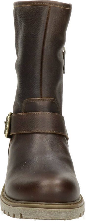 PANAMA JACK Singapur B23 Bruin Leer Biker boots Dames - Foto 9