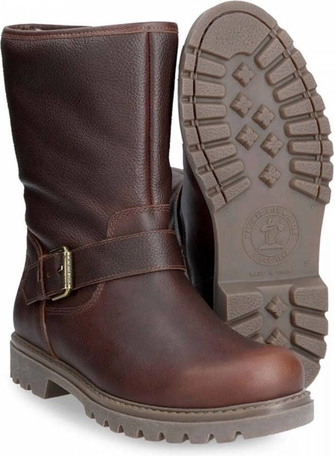 PANAMA JACK Singapur B23 Bruin Leer Biker boots Dames - Foto 11