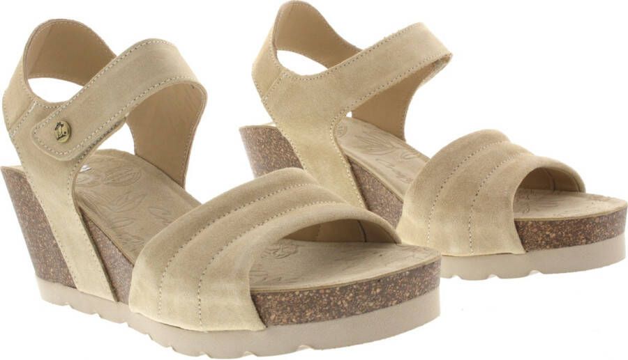 Panama Jack Valley sandalen beige Dames