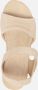 Panama Jack Wig Sandalen met Plakband Beige Dames - Thumbnail 11