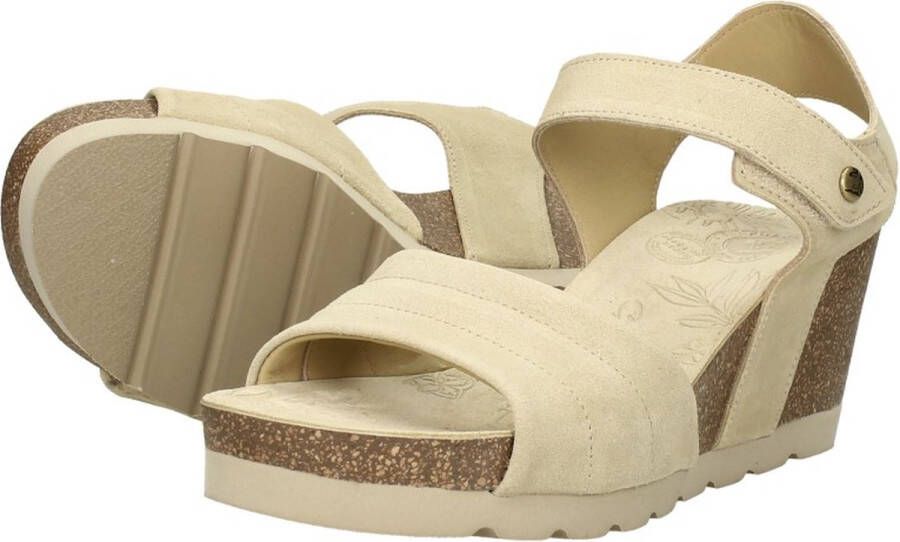 Panama Jack Valley sandalen beige Dames