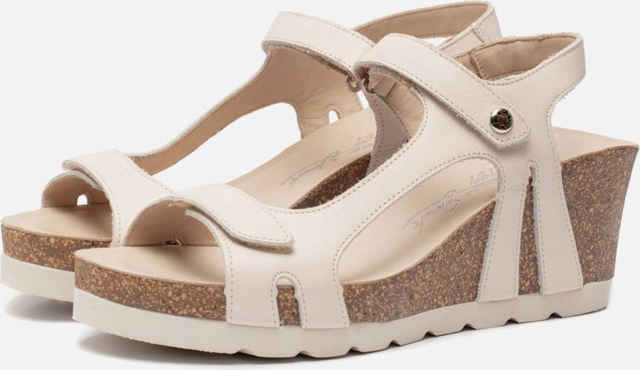 Panama Jack Varel B3 Sandalen beige Leer Dames - Foto 6